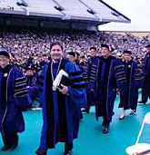 President McCormick at UW commencement