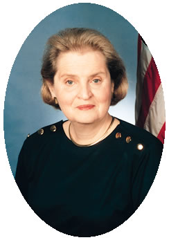 Former U.S. Secretary of State Madeleine Albright. Photo courtesy U.S. State Department.