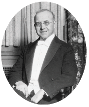 The UW Alumni Association's loyalty to UW President Henry Suzzalo (above) 
led to its banishment from campus in 1928. File photo.